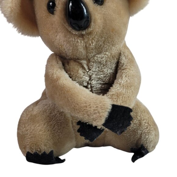 Dakin Nature Babies Koala Mama Bear Brown 9" Hook Loop Hugs 1978 Vintage READ - Picture 3 of 12